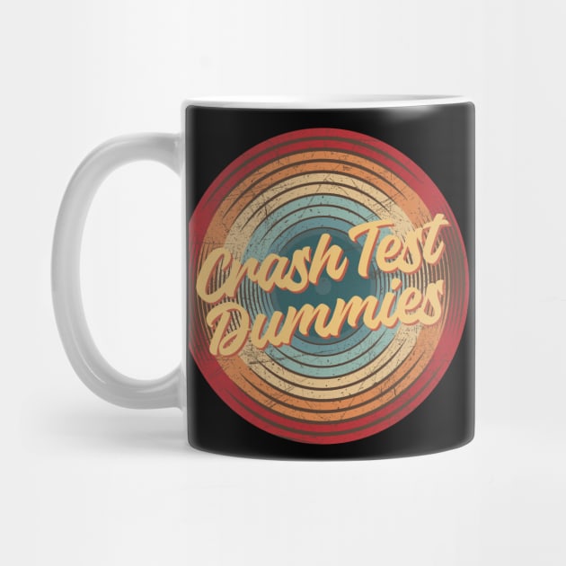 crash test dummies vintage circle by musiconspiracy